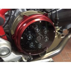 KBike Clear Dry Clutch Cover for Ducati's wth a slipper clutch KBike Clear Dry Clutch Cover for Ducati's wth a slipper clutch